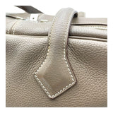 エルメス HERMES ヴィクトリア35 □L刻 エトゥープ SV金具 トリヨン レディース ハンドバッグ