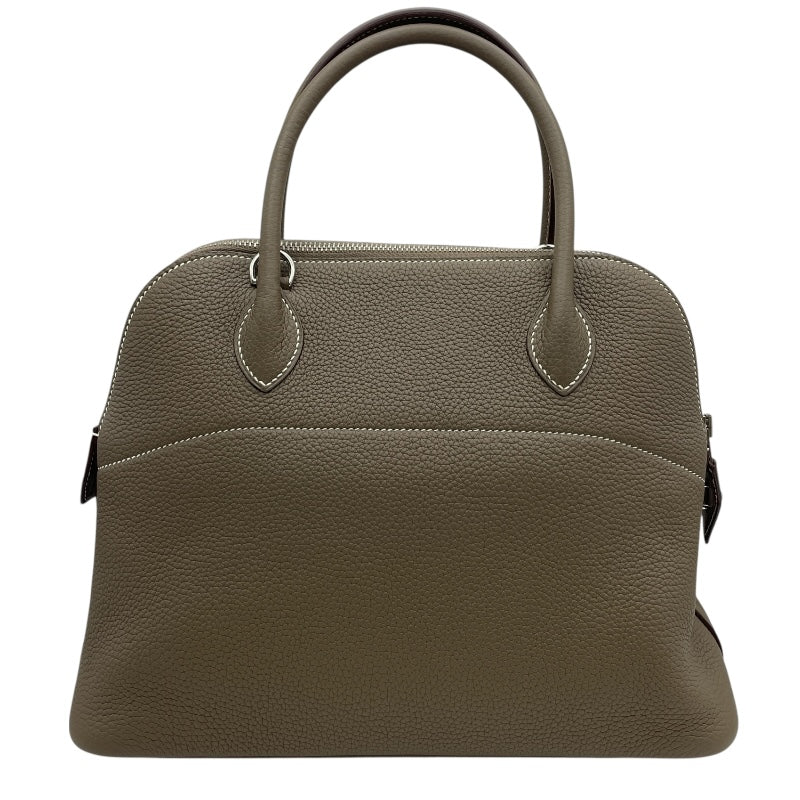 エルメス HERMES ボリード31 C刻 エトゥープ SV金具 トリヨン
