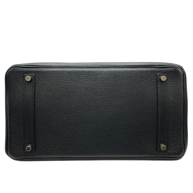 エルメス HERMES バーキン35 □E刻 ブラック SV金具 トリヨン レディース ハンドバッグ