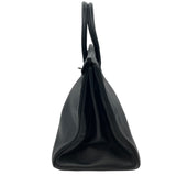 エルメス HERMES バーキン35 □E刻 ブラック SV金具 トリヨン レディース ハンドバッグ