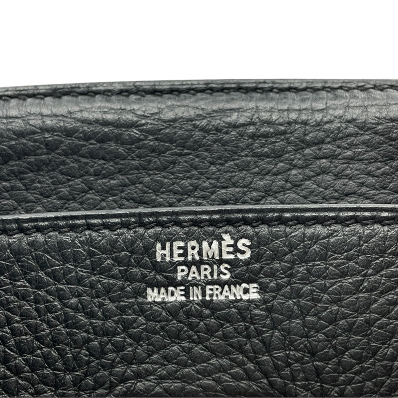 エルメス HERMES バーキン35 □E刻 ブラック SV金具 トリヨン レディース ハンドバッグ