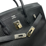 エルメス HERMES バーキン35 □E刻 ブラック SV金具 トリヨン レディース ハンドバッグ