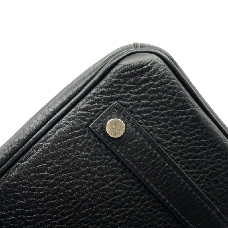 エルメス HERMES バーキン35 □E刻 ブラック SV金具 トリヨン レディース ハンドバッグ