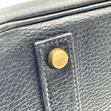 エルメス HERMES バーキン40 ◯Y刻 ブラック GD金具 アルデンヌ レディース ハンドバッグ