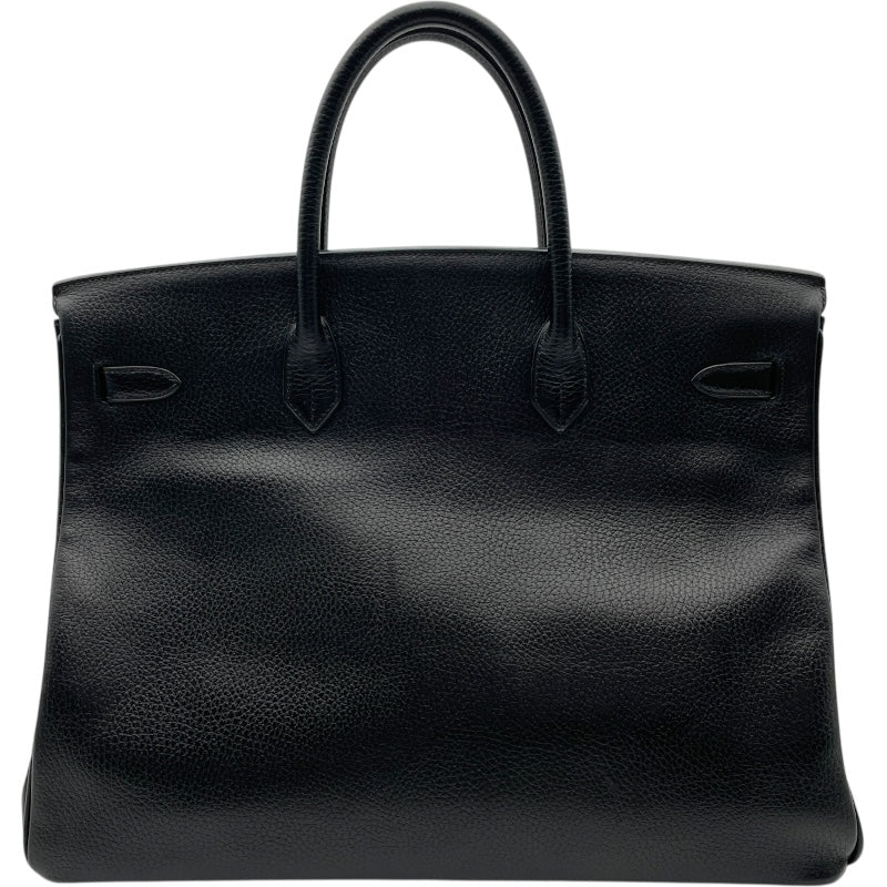 エルメス HERMES バーキン40 ◯Y刻 ブラック GD金具 アルデンヌ レディース ハンドバッグ