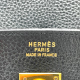 エルメス HERMES バーキン40 ◯Y刻 ブラック GD金具 アルデンヌ レディース ハンドバッグ