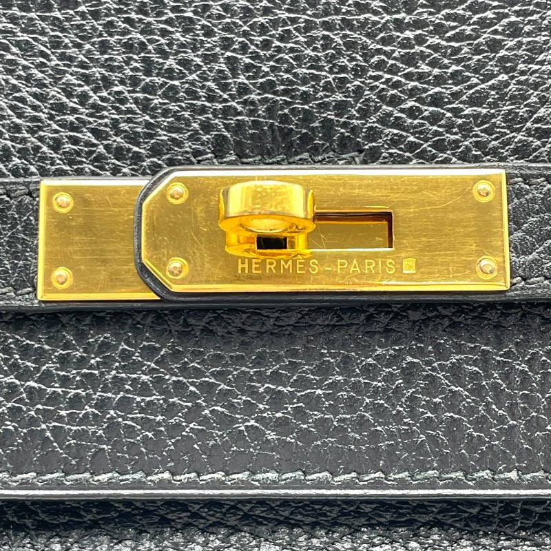 エルメス HERMES バーキン40 ◯Y刻 ブラック GD金具 アルデンヌ レディース ハンドバッグ