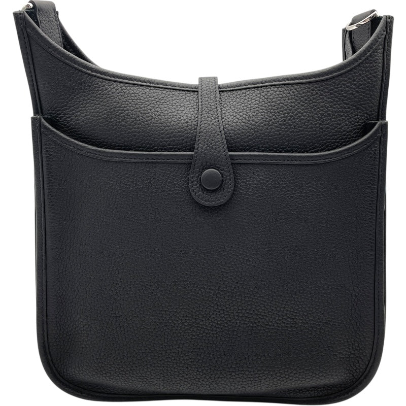 エルメス HERMES エヴリン3 PM U刻 ブラック SV金具 トリヨン レディース ショルダーバッグ