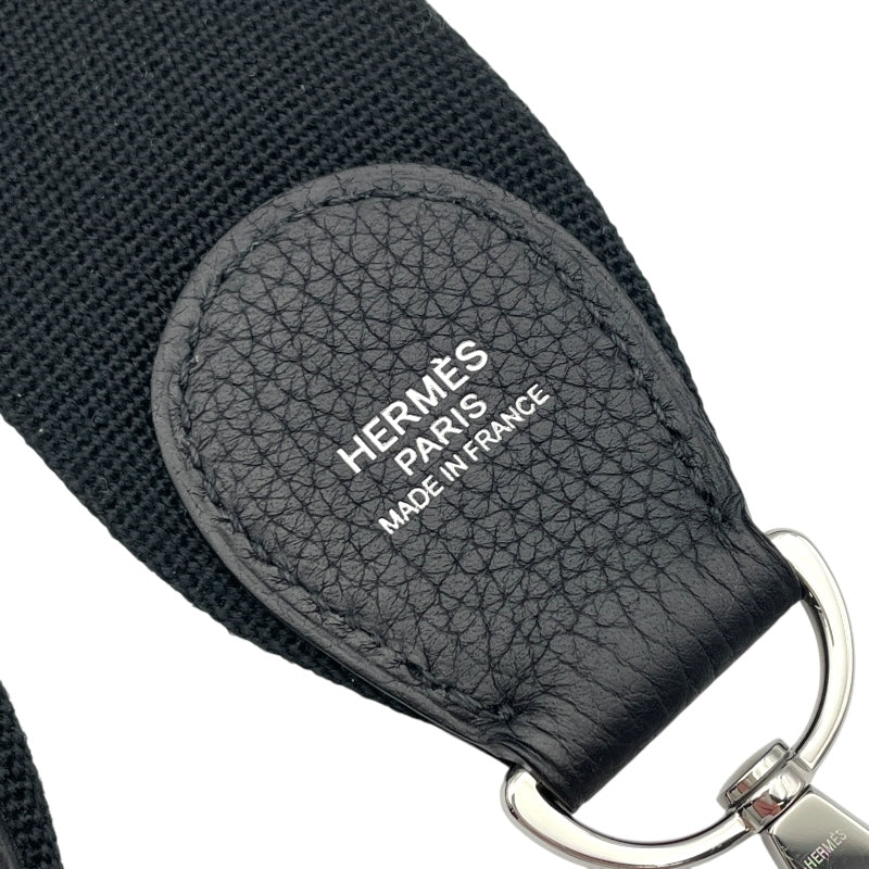 エルメス HERMES エヴリン3 PM U刻 ブラック SV金具 トリヨン レディース ショルダーバッグ