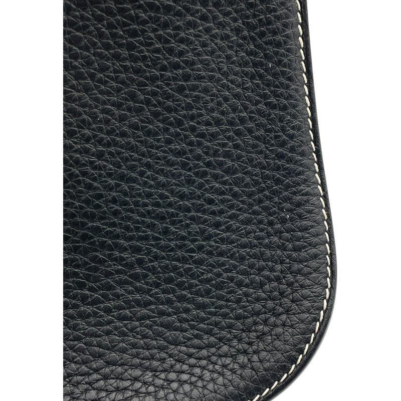 エルメス HERMES アルザン31 X刻 ブラック SV金具 トリヨン レディース ショルダーバッグ