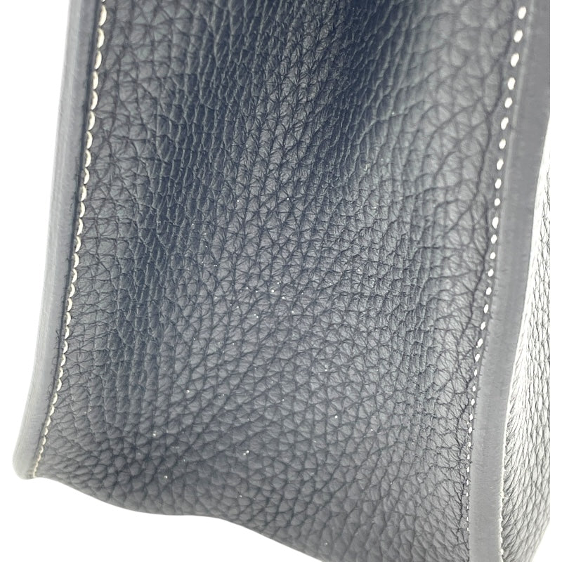 エルメス HERMES アルザン31 X刻 ブラック SV金具 トリヨン レディース ショルダーバッグ