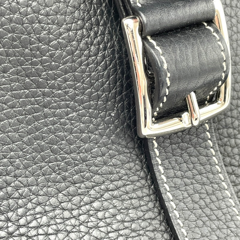 エルメス HERMES アルザン31 X刻 ブラック SV金具 トリヨン レディース ショルダーバッグ