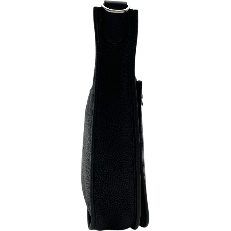 エルメス HERMES エヴリン3 PM ▢Q刻 ブラック SV金具 トリヨン レディース ショルダーバッグ