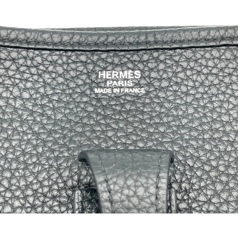 エルメス HERMES エヴリン3 PM ▢Q刻 ブラック SV金具 トリヨン レディース ショルダーバッグ