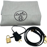 エルメス HERMES ケリー35 内縫い Y刻 ブラック GD金具 トゴ レディース ショルダーバッグ