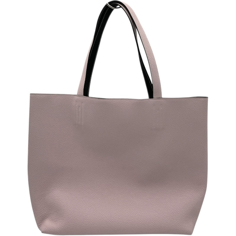 エルメス HERMES ドゥブルセンス45 K刻 ローズダーリン・ブラック トリヨン レディース トートバッグ