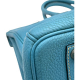 エルメス HERMES バーキン35 ▢H刻 ブルージーン SV金具 トリヨン レディース ハンドバッグ