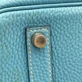 エルメス HERMES バーキン35 ▢H刻 ブルージーン SV金具 トリヨン レディース ハンドバッグ