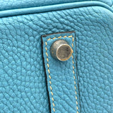 エルメス HERMES バーキン35 ▢H刻 ブルージーン SV金具 トリヨン レディース ハンドバッグ