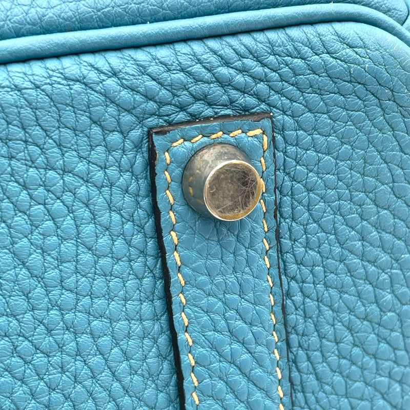 エルメス HERMES バーキン35 ▢H刻 ブルージーン SV金具 トリヨン レディース ハンドバッグ