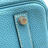 エルメス HERMES バーキン35 ▢H刻 ブルージーン SV金具 トリヨン レディース ハンドバッグ