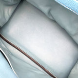 エルメス HERMES バーキン35 ▢H刻 ブルージーン SV金具 トリヨン レディース ハンドバッグ