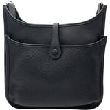 エルメス HERMES エブリン3 PM U刻 ブラック SV金具 トリヨン レディース ショルダーバッグ