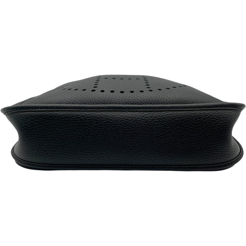 エルメス HERMES エブリン3 PM U刻 ブラック SV金具 トリヨン レディース ショルダーバッグ