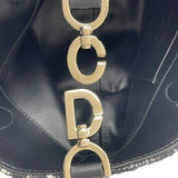 クリスチャン・ディオール Christian Dior Dior Toujours バーティカル Nano トートバッグ S6100ODFG_M911 ブラック GD金具 カナージュツイード レディース ショルダーバッグ