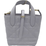 クリスチャン・ディオール Christian Dior Dior Toujours パーティカルNanoトートバッグ S6100OSNW_M848 ラベンダー GD金具 マクロカナージュ/カーフ レディース トートバッグ