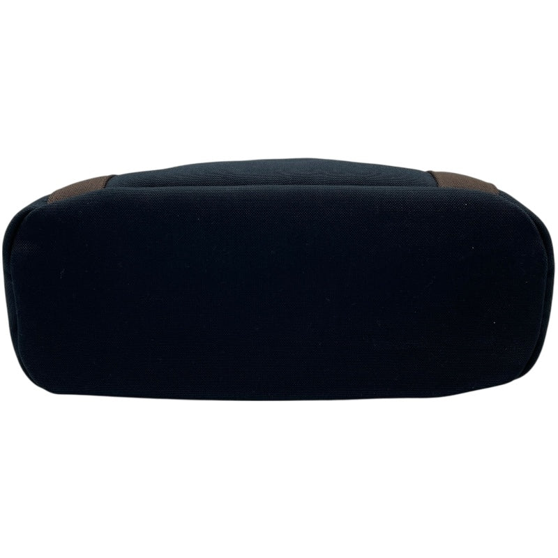 エルメス HERMES サックドパンサージュ A刻 ネイビー SV金具 トワル レディース ハンドバッグ