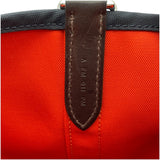 エルメス HERMES サックドパンサージュ A刻 ネイビー SV金具 トワル レディース ハンドバッグ