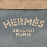 エルメス HERMES サックドパンサージュ A刻 ネイビー SV金具 トワル レディース ハンドバッグ