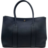 エルメス HERMES カマイユ柄 ガーデンパーティPM シルクイン C刻 ブルーインディゴ SV金具 ネゴンダ レディース ハンドバッグ