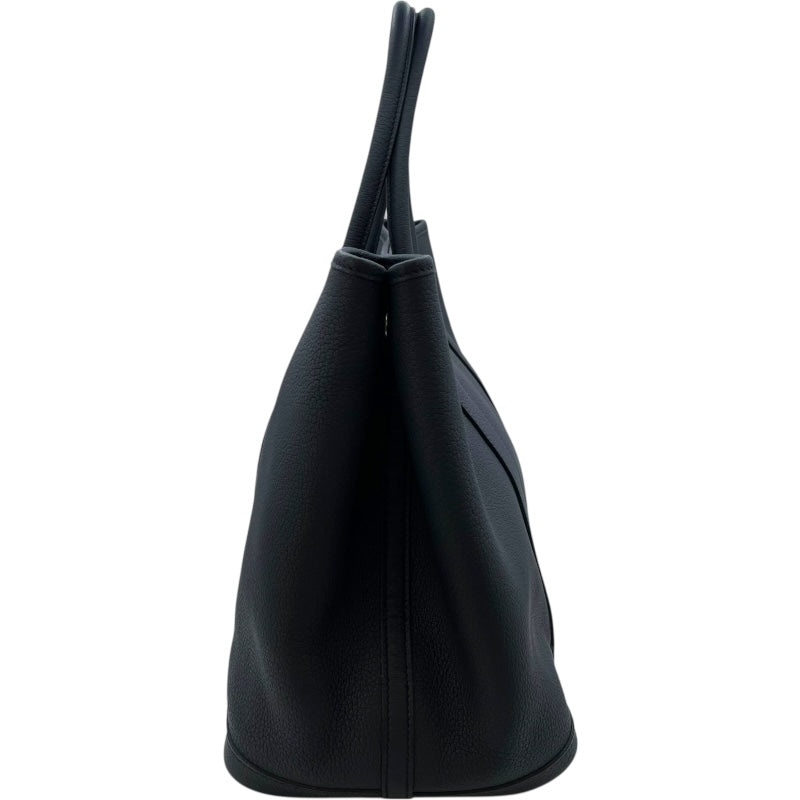 エルメス HERMES カマイユ柄 ガーデンパーティPM シルクイン C刻 ブルーインディゴ SV金具 ネゴンダ レディース ハンドバッグ