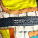エルメス HERMES カマイユ柄 ガーデンパーティPM シルクイン C刻 ブルーインディゴ SV金具 ネゴンダ レディース ハンドバッグ