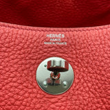 エルメス HERMES リンディ26 □O刻 ローズジャイプール SV金具 トリヨン レディース ショルダーバッグ