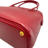 エルメス HERMES ボリード27 〇X刻 ルージュヴィフ GD金具 ボックスカーフ レディース ショルダーバッグ