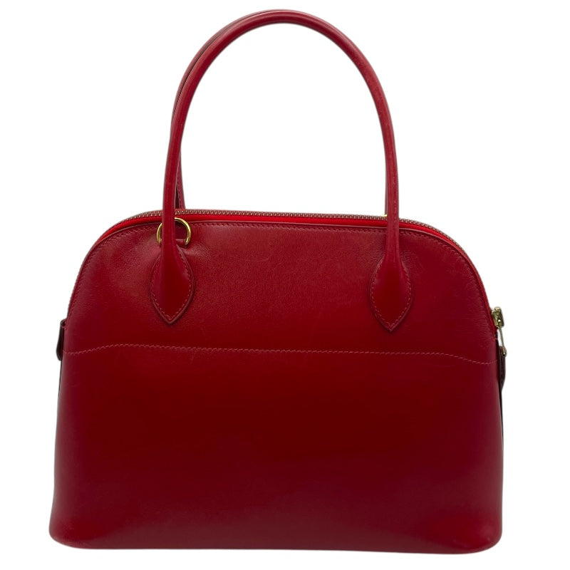 エルメス HERMES ボリード27 〇X刻 ルージュヴィフ GD金具 ボックスカーフ レディース ショルダーバッグ エルメス HERMES ボリード27 〇X刻 ルージュヴィフ GD金具 ボックス
