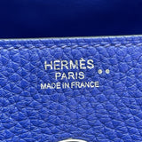 エルメス HERMES リンディ30 タッチ A刻 ブルーエレクトリック SV金具 トリヨン・ニロティカスマット レディース ハンドバッグ