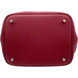 エルメス HERMES ピコタンロックMM X刻 ルージュグレナ SV金具 トリヨン レディース ハンドバッグ