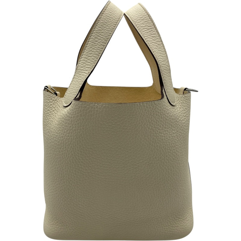 エルメス HERMES ピコタンロックPM U刻 ナタ SV金具 トリヨン レディース ハンドバッグ