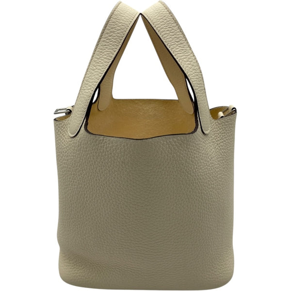 エルメス HERMES ピコタンロックPM U刻 ナタ SV金具 トリヨン レディース ハンドバッグ