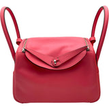 エルメス HERMES リンディ26 A刻 ローズアザレ SV金具 エバーカラー レディース ハンドバッグ