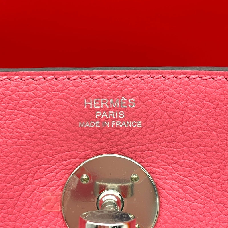 エルメス HERMES リンディ26 A刻 ローズアザレ SV金具 エバーカラー レディース ハンドバッグ