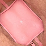 エルメス HERMES ピコタンロックMM T刻 ローズサクラ SV金具 トリヨン レディース ハンドバッグ