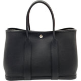 エルメス HERMES ガーデンパーティTPM D刻 ブラック SV金具 ネゴンダ レディース ハンドバッグ