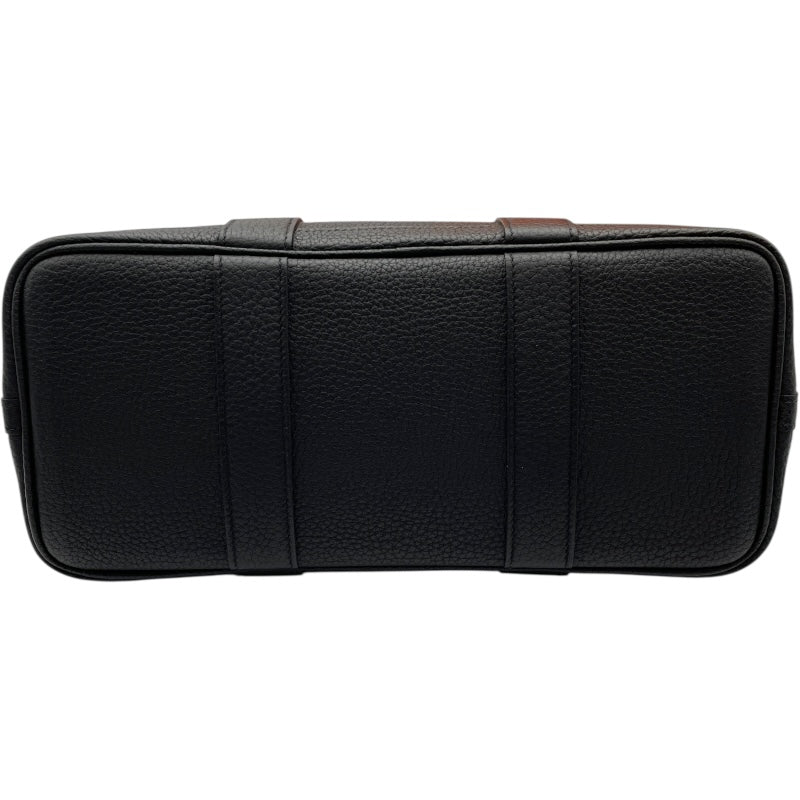 エルメス HERMES ガーデンパーティTPM D刻 ブラック SV金具 ネゴンダ レディース ハンドバッグ