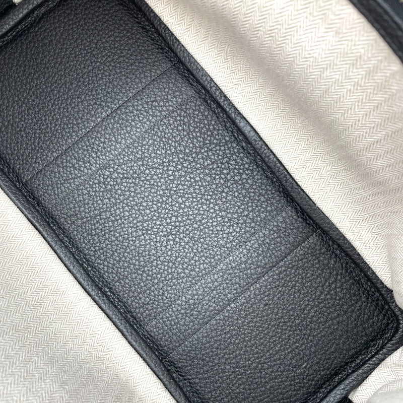 エルメス HERMES ガーデンパーティTPM D刻 ブラック SV金具 ネゴンダ レディース ハンドバッグ