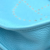 エルメス HERMES エヴリン3 PM D刻 ターコイズ GD金具 トリヨン レディース ショルダーバッグ